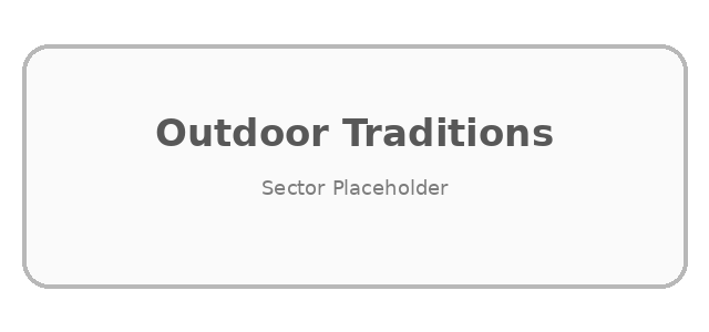 Outdoor traditions sector logo placeholder