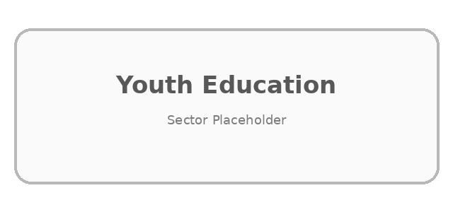 Youth education sector logo placeholder